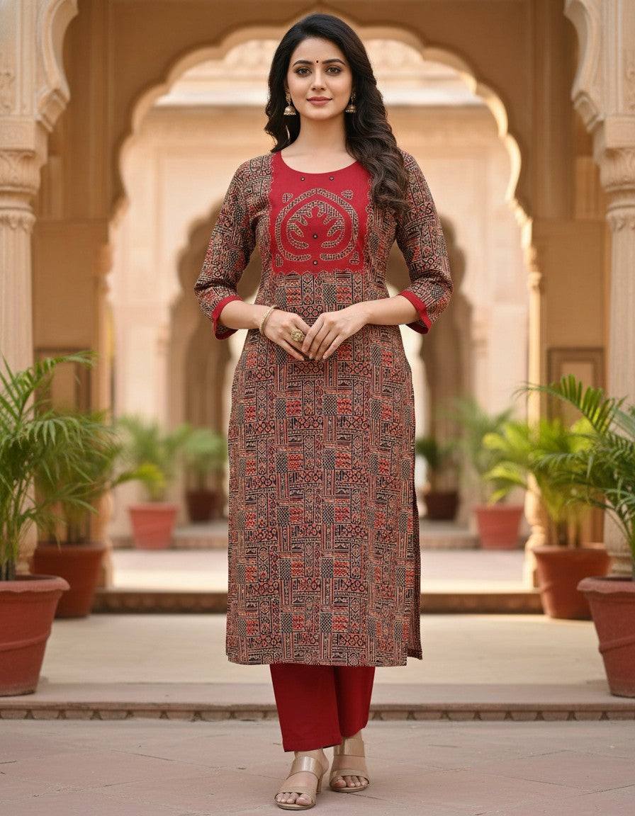 Red Patchwork