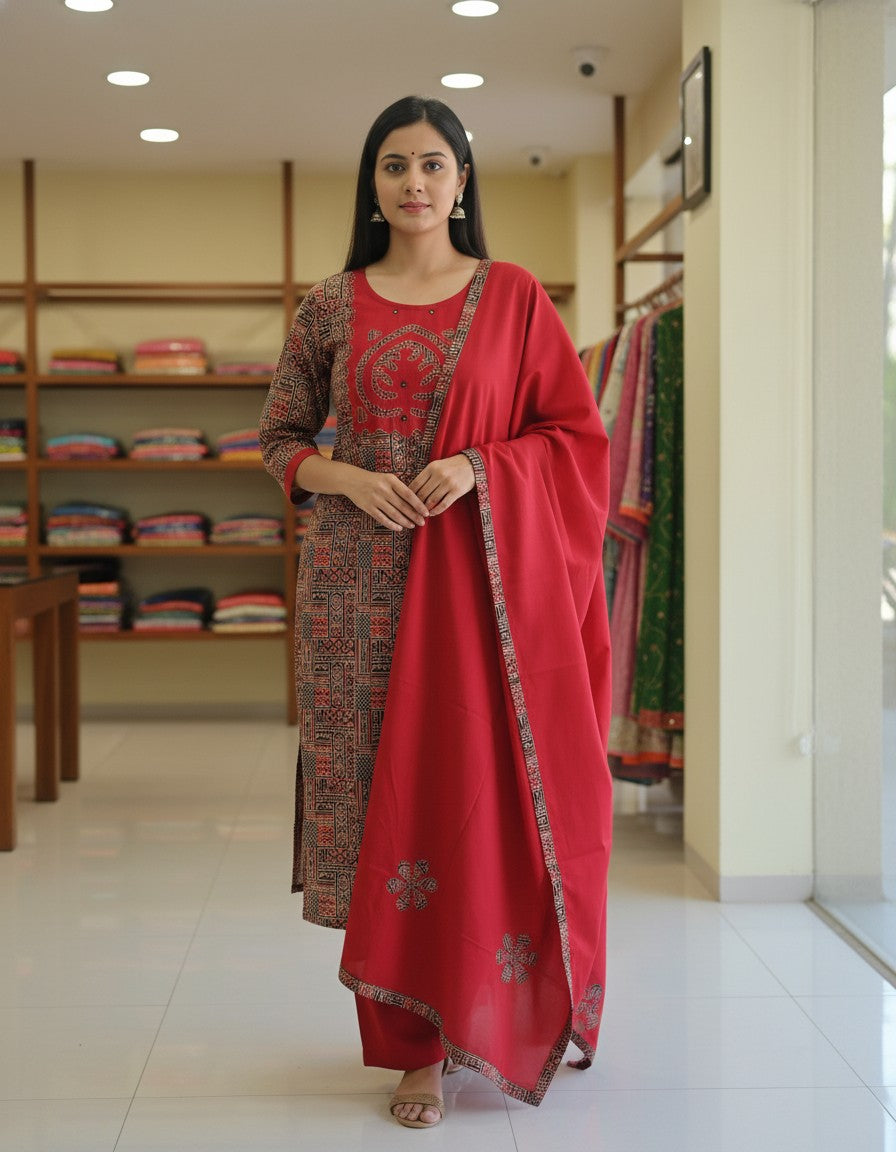 Red Patchwork